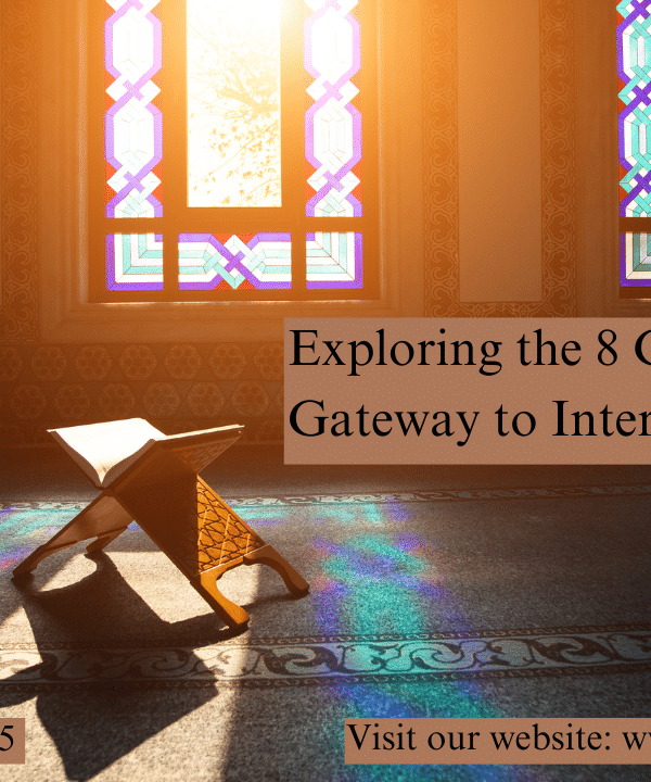 Explore the 8 gates of Jannah